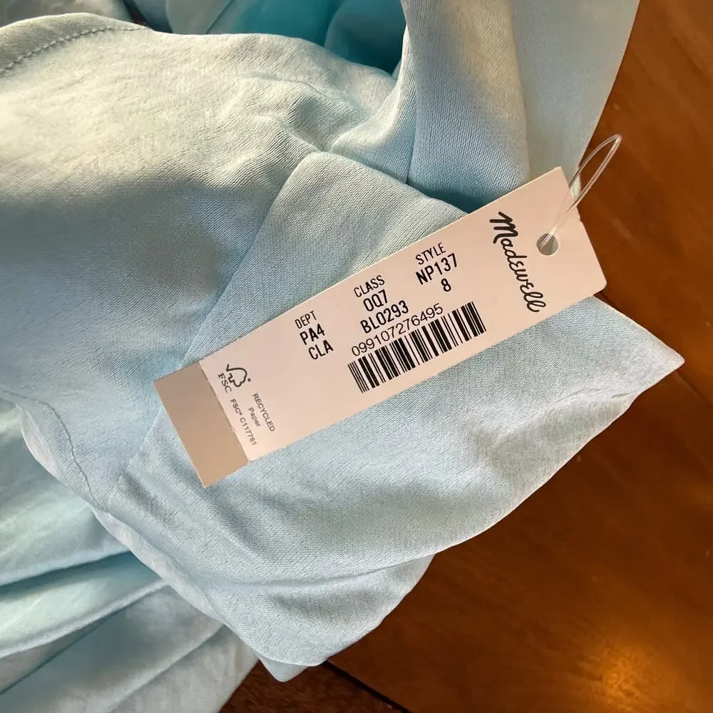 Madewell Light Blue Maxi Dress - Picture 11 of 15